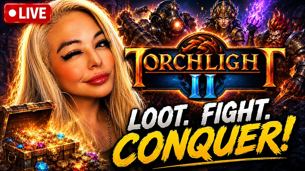 🔥 Torchlight II LIVE Gameplay | Legendary Loot, Epic Bosses & First Adventure! Ep 2