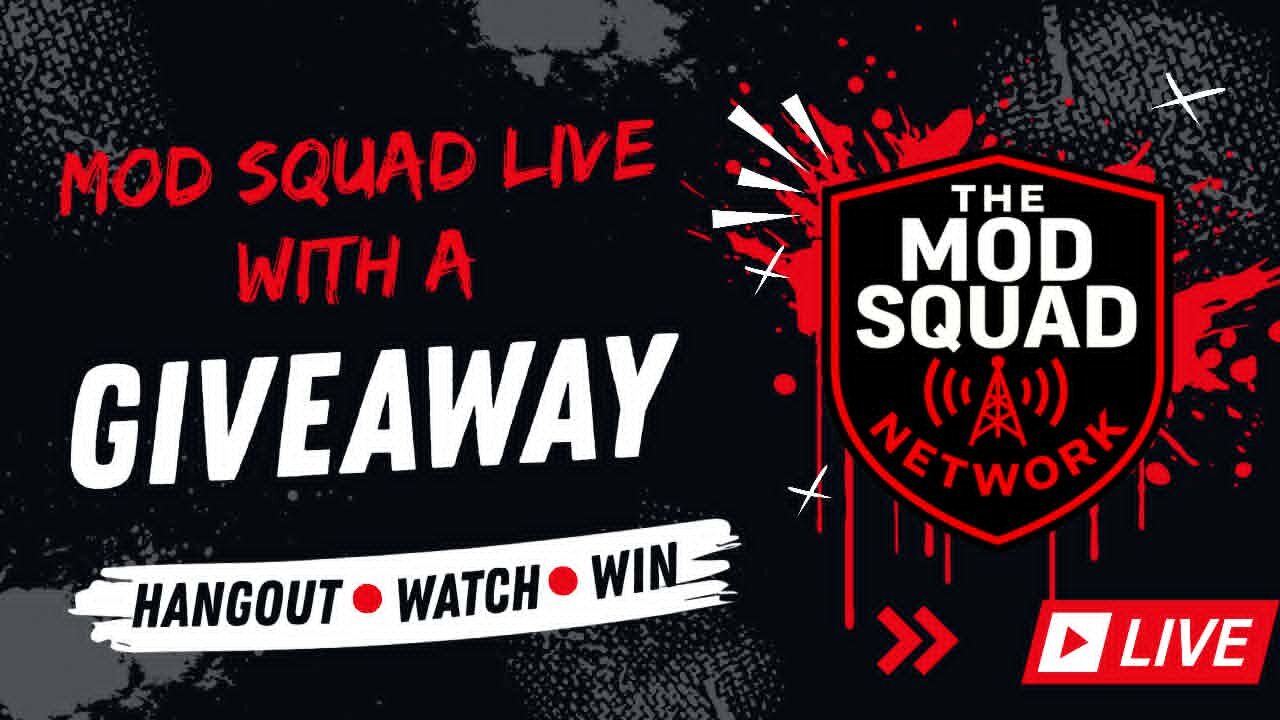 MOD Squad LIVE With A GIVEAWAY 8PM EST.