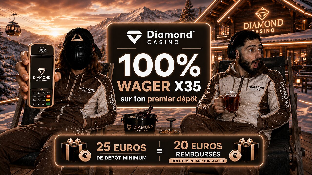 💥WAGER RACE EN COURS 💥🎁 DIAMOND DÉPÔT REMBOURSÉ(25€ MINI)🎁 ROUE VIEWERS !diamond !bet7