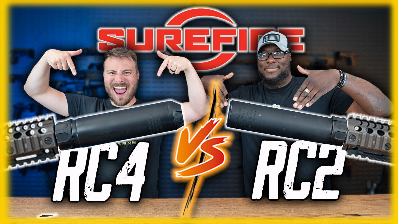 SureFire RC2 Suppressor vs SureFire RC4 Suppressor