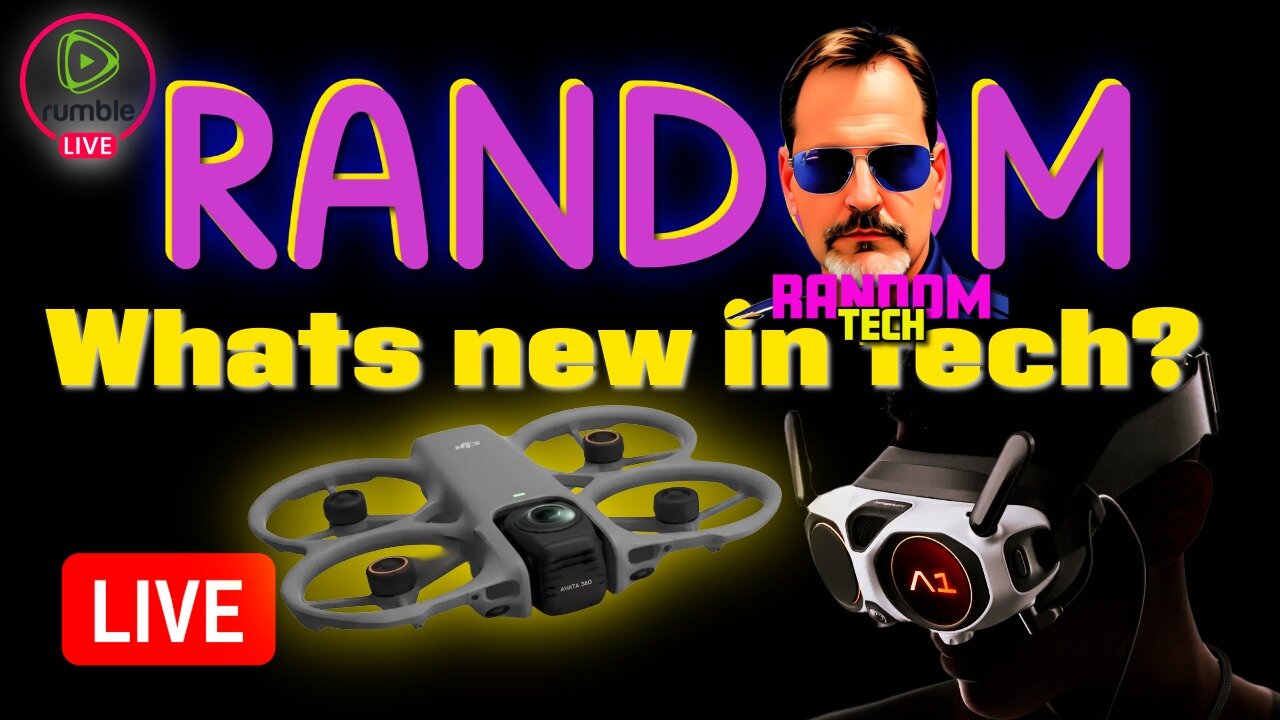 RANDOM TECH - FRIDAY LIVE - Episode #2 New Beginning