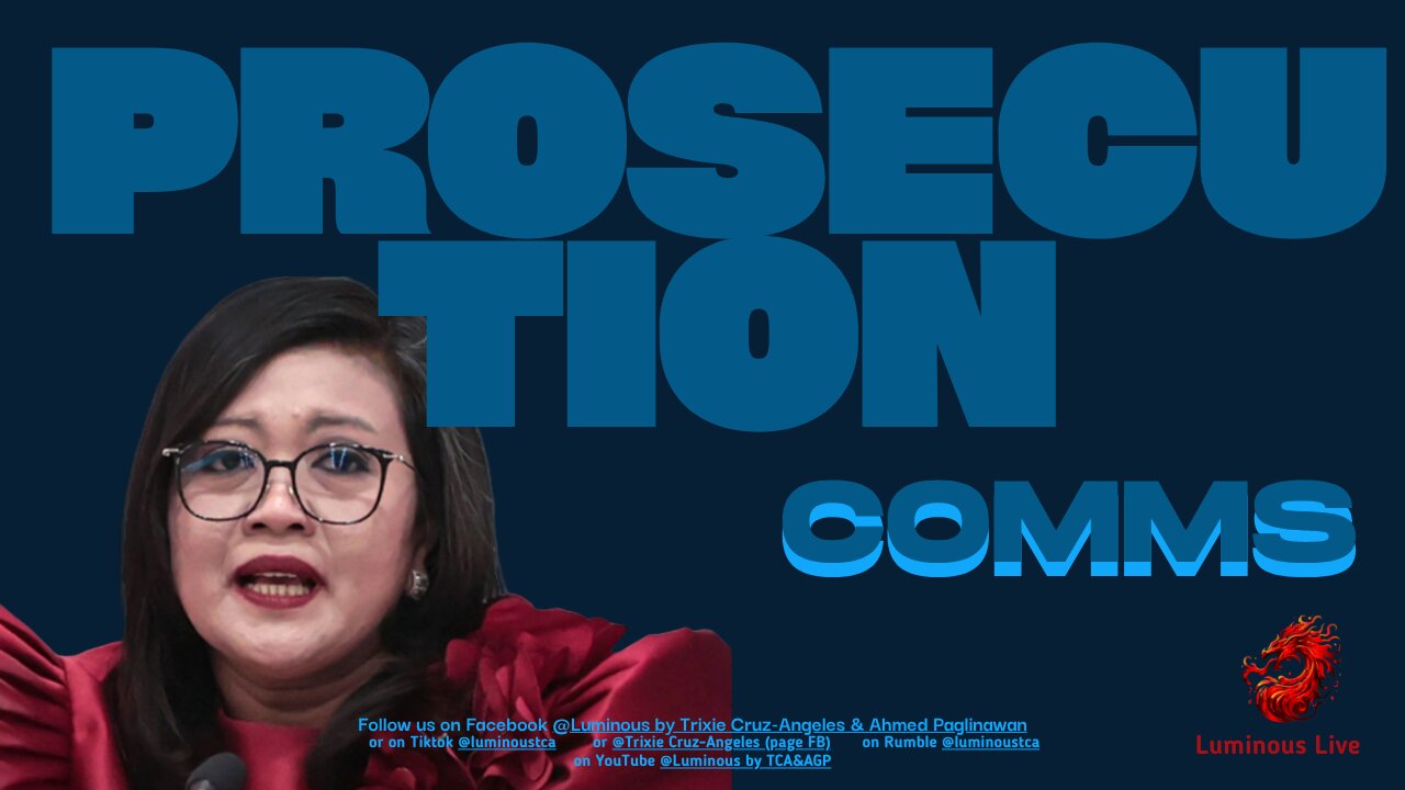 Prosecution comms
