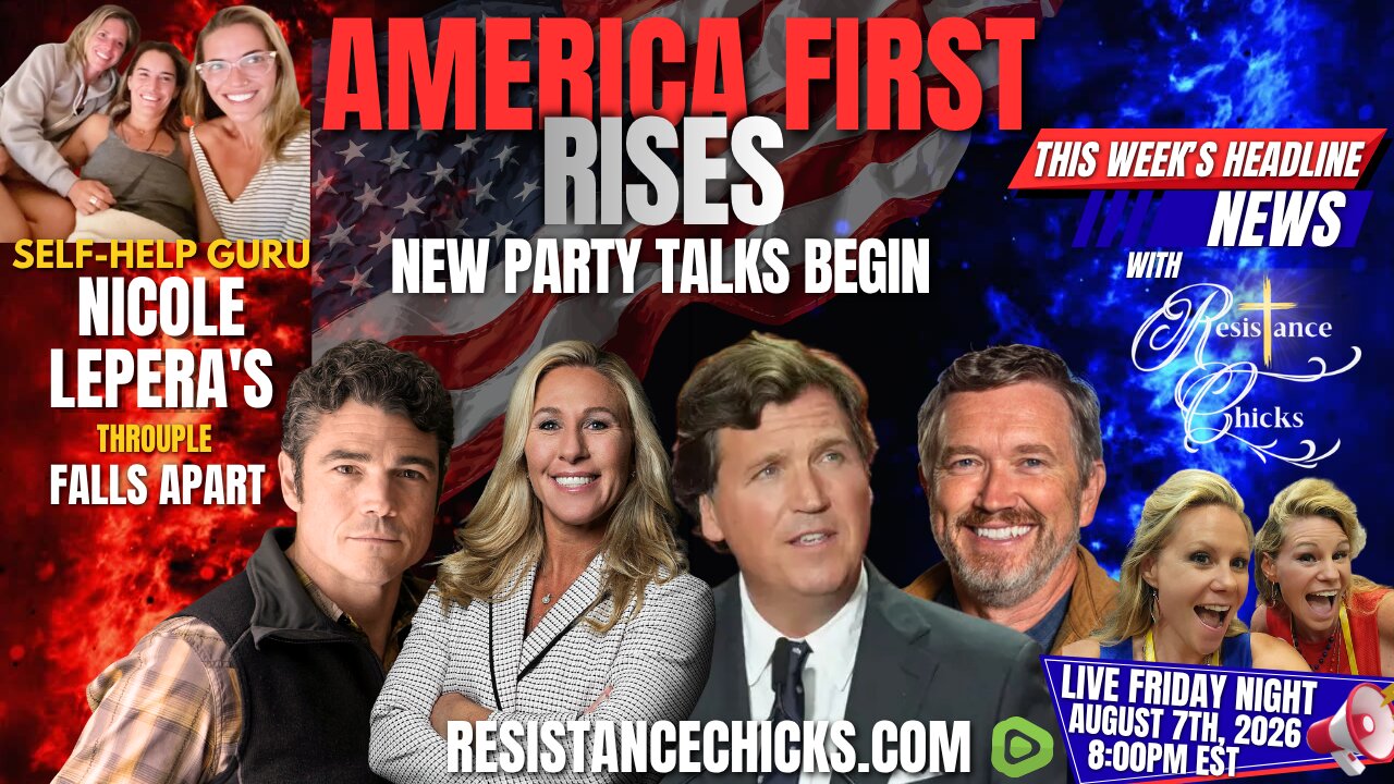 America First Rises: New Party Talks | Self-Help Guru Nicole Lepera