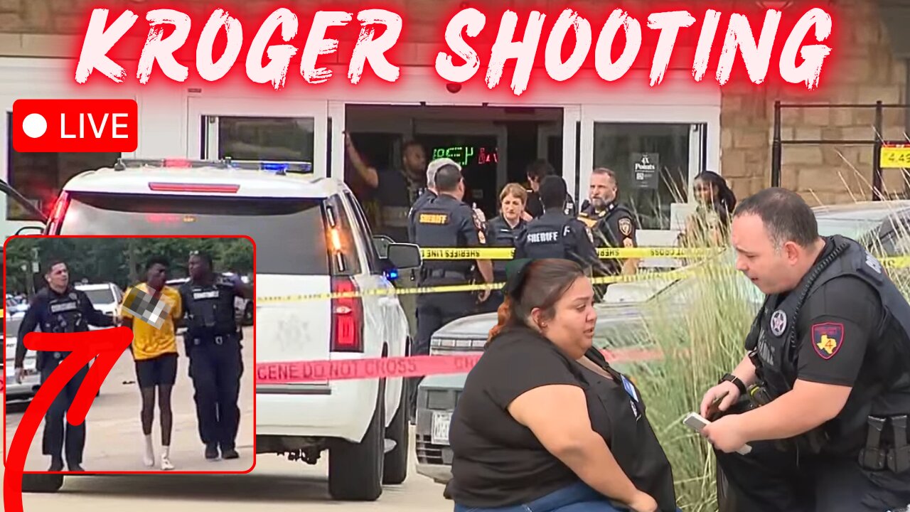 🔴 BREAKING: Gunfire Erupts Inside Kroger Near Houston | Multiple Shot - iCkEdMeL