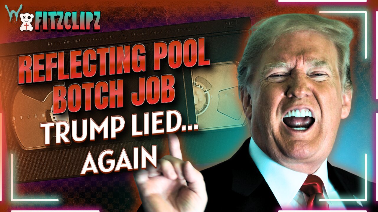 Trump Admin Admits Reflecting Pool Damage Was Botch Job, Not Vandalism