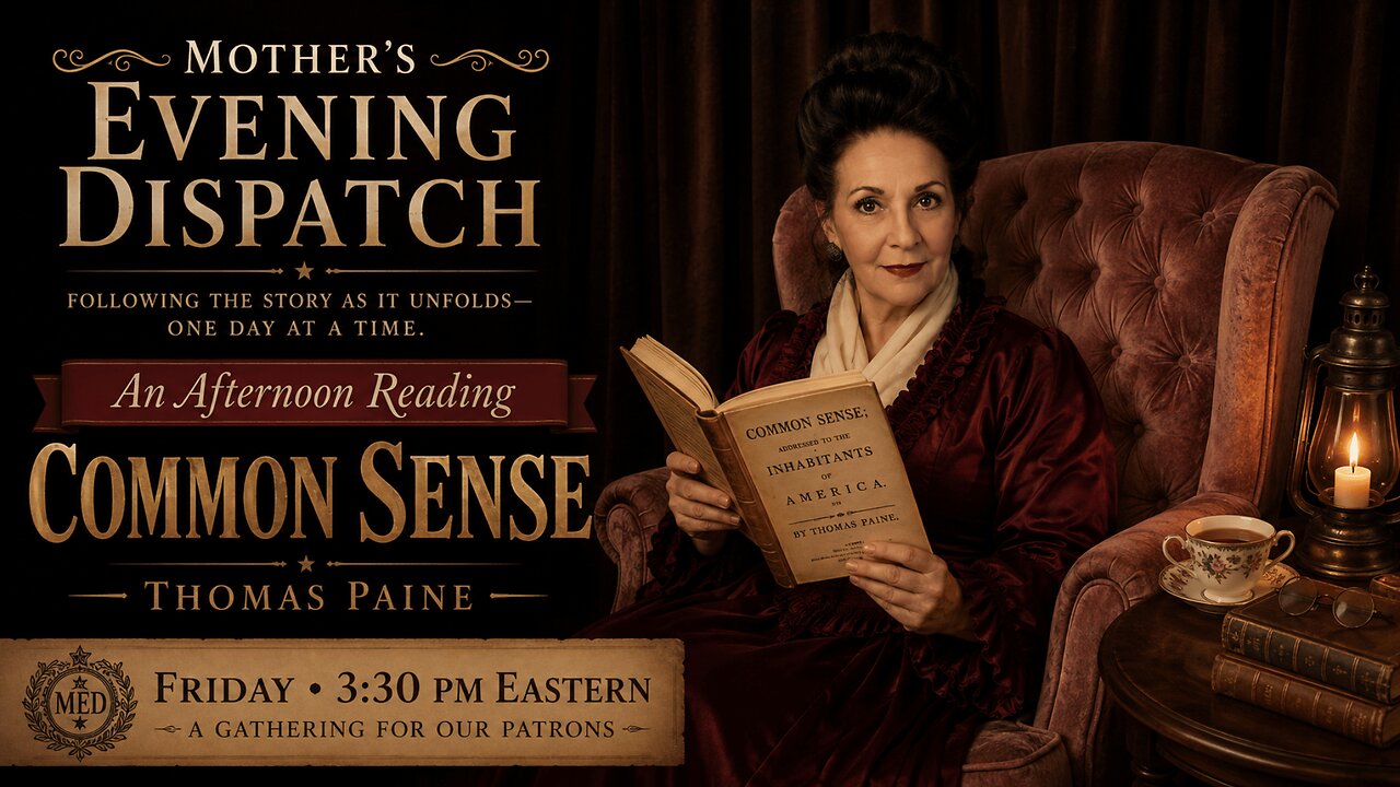 Common Sense — Reading Thomas Paine Together
