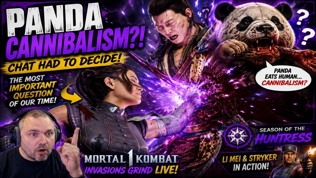 Rumble Raids, Panda Cannibalism & Li Mei Chaos! | Mortal Kombat 1 Season of the Huntress