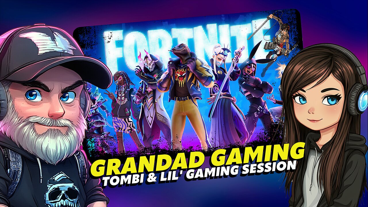 💻 GRANDAD AND GRAND DAUGHTER GAMING - 🔥 DUBS & FAMILY VIBES! 🔥 Fortnite w/ LillySpud!