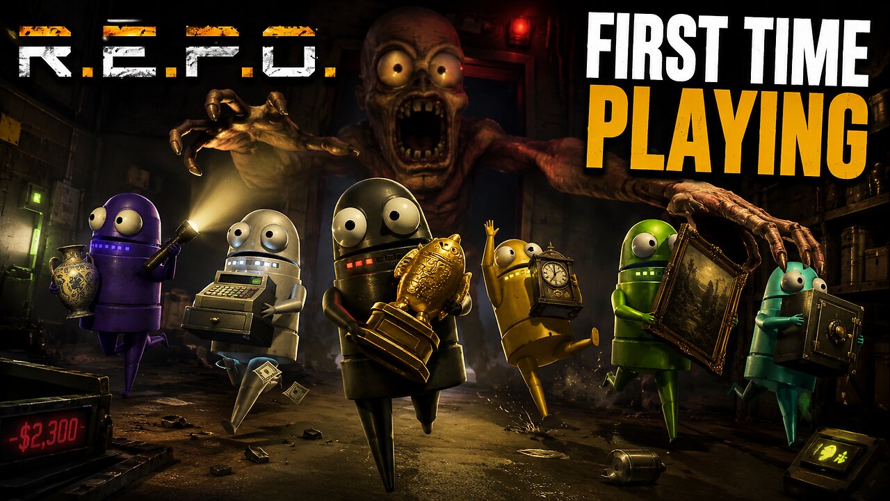 FIRST TIME PLAYING R.E.P.O. with 6 Friends… This Was a Mistake