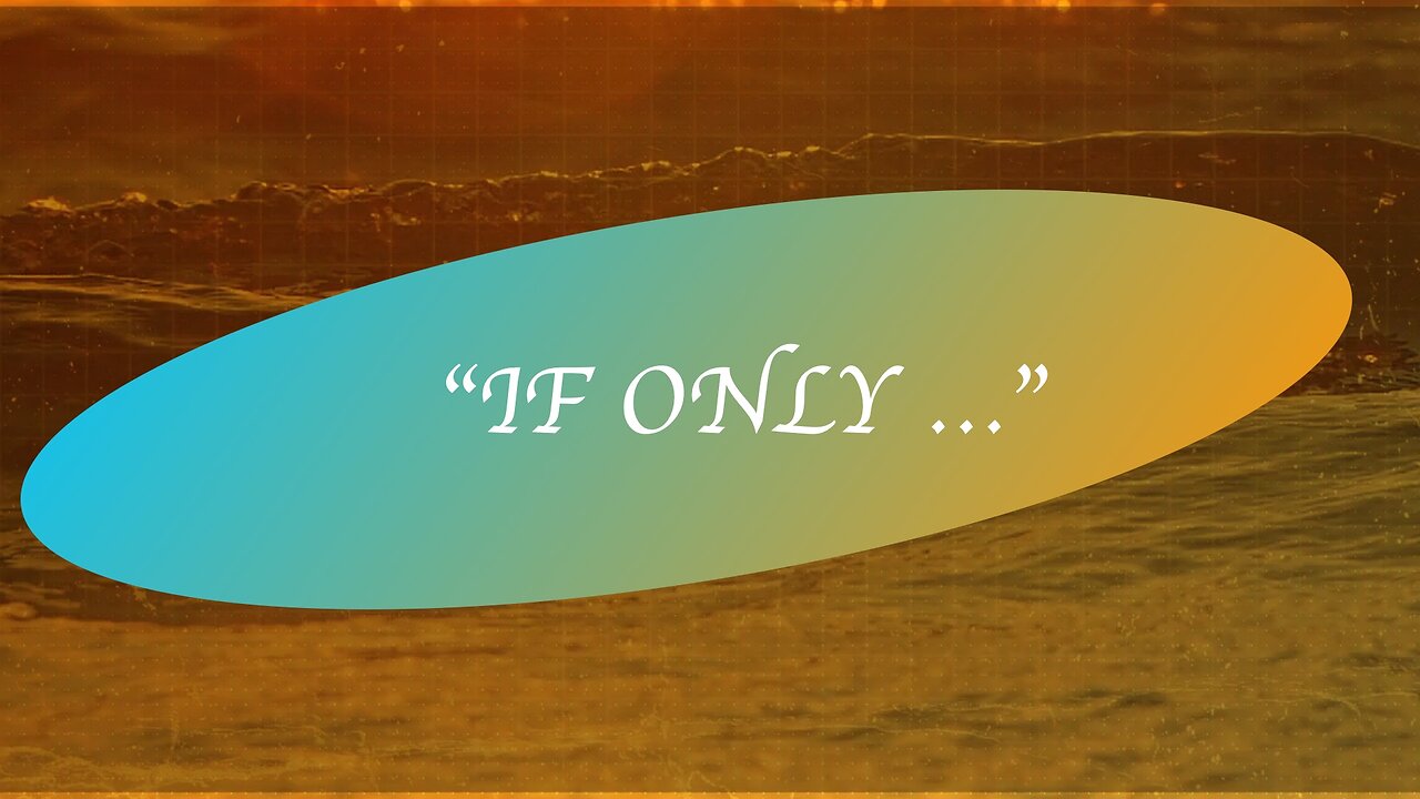 If Only... | Sunday Morning Service (08/02/2026) | Jubilee Worship Center