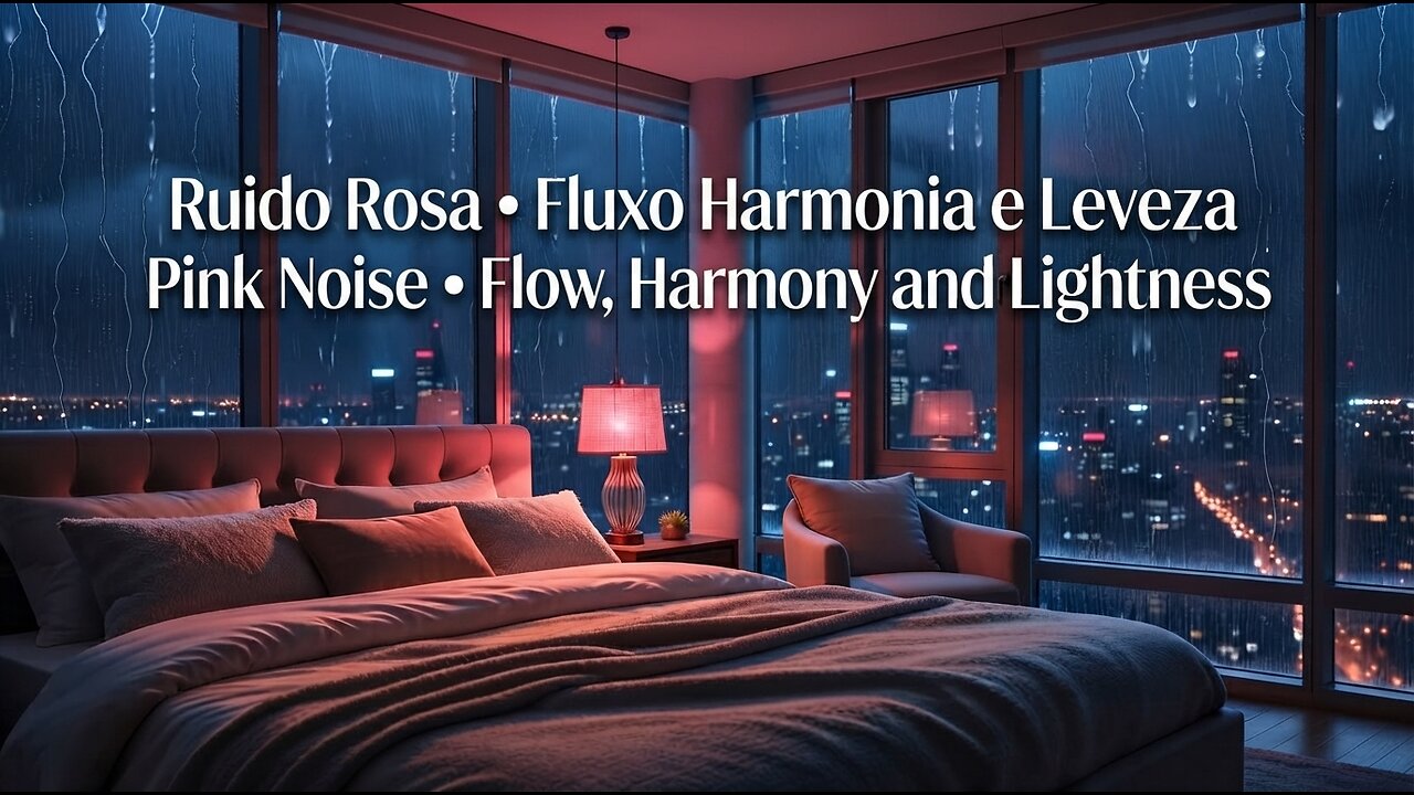 PINK NOISE • RUÍDO ROSA AO VIVO • Deep Sleep, Comfort & Relaxation | Frequência Matriz