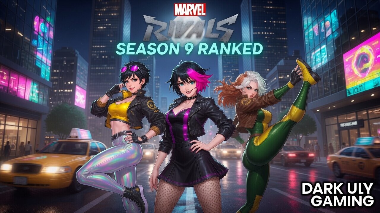 Marvel Rivals SEASON 9 RANKED - Time to Rank Up! 🌃 Fresh Meta Grind | Dark ULY Gaming