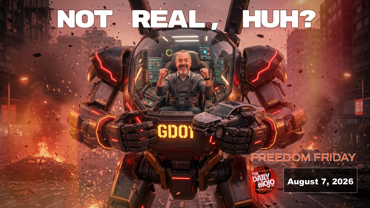 UnReal Robots & AI | The Daily MoJo: Freedom Friday Ep:080726
