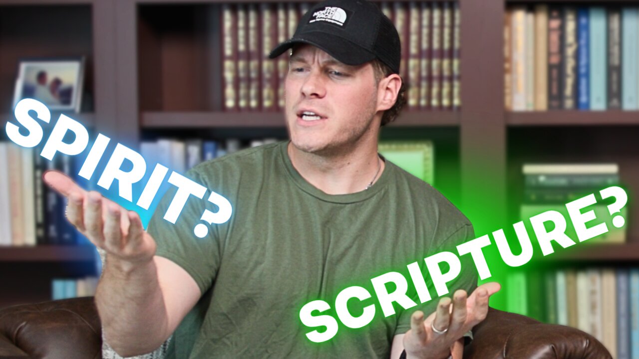 Spirit vs. Scripture: What