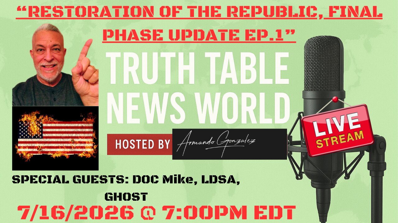 Restoration of the republic final phase update ep 1