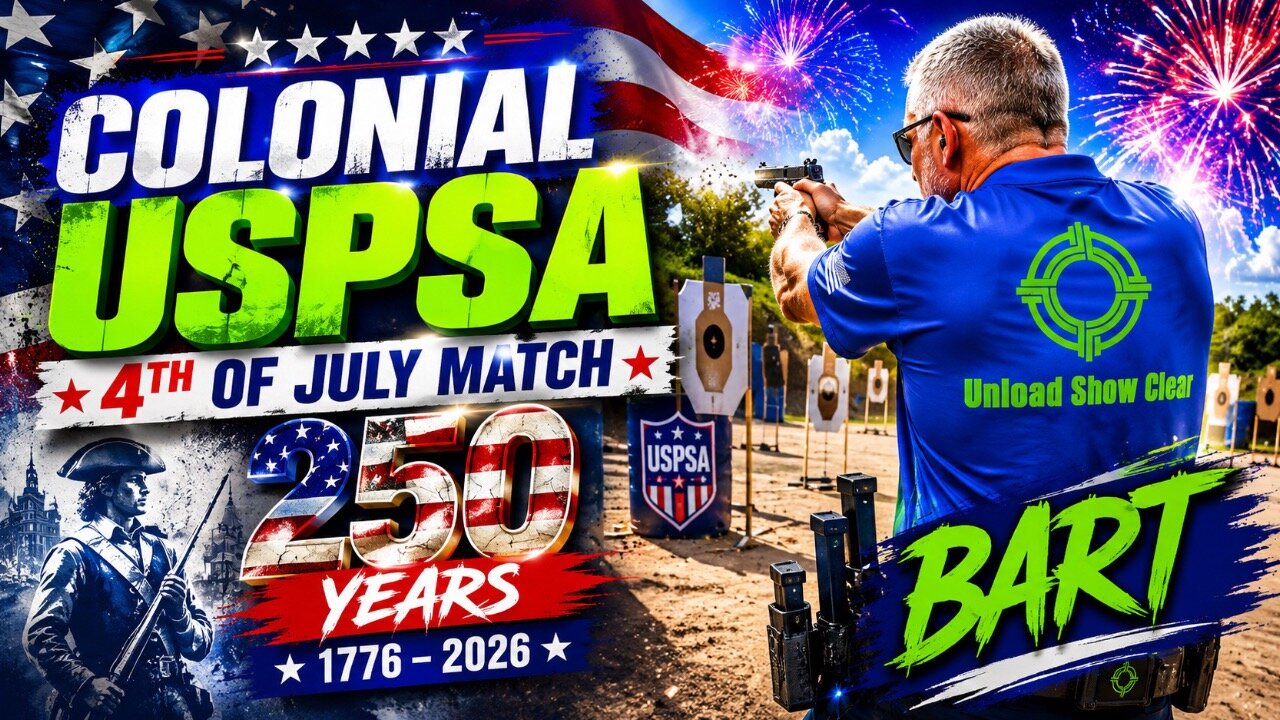 Colonial RPC 4th of July USPSA Match Bart #unloadshowclear #uspsa #competition #fast #limitedoptics