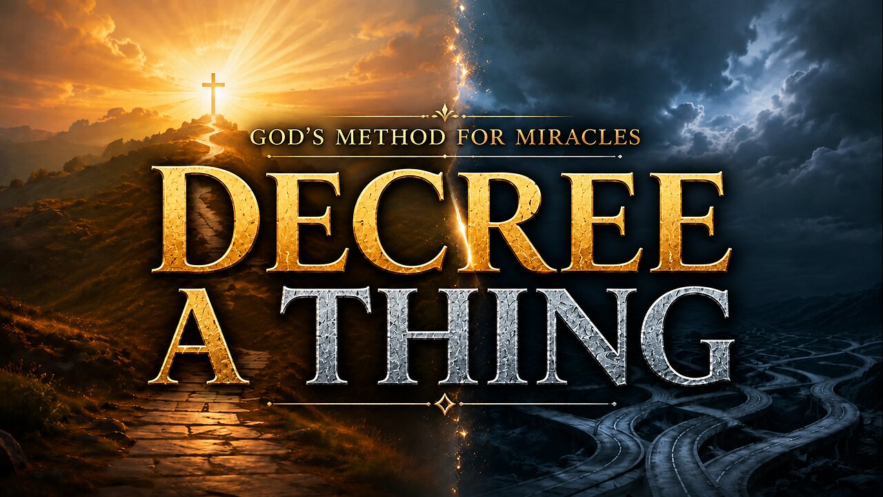 God’s Method For Miracles: Decree A Thing - July 26th, 2026