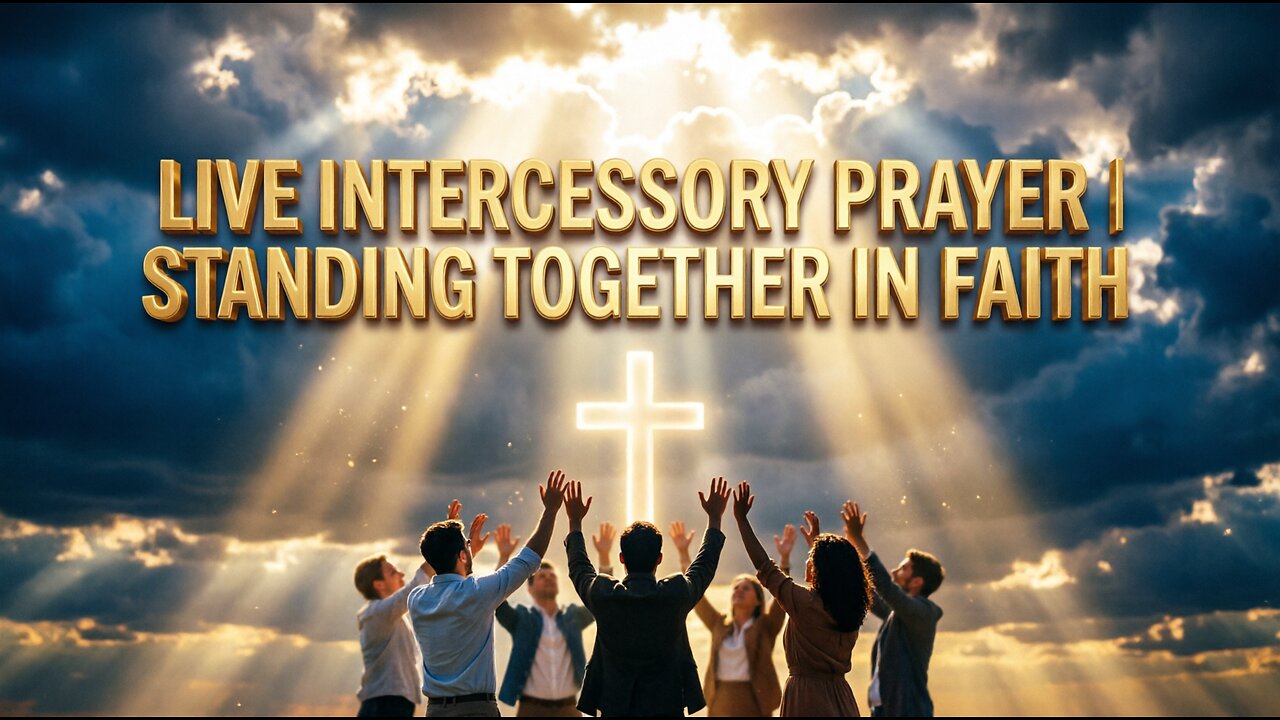 LIVE Intercessory Prayer | Standing Together in Faith