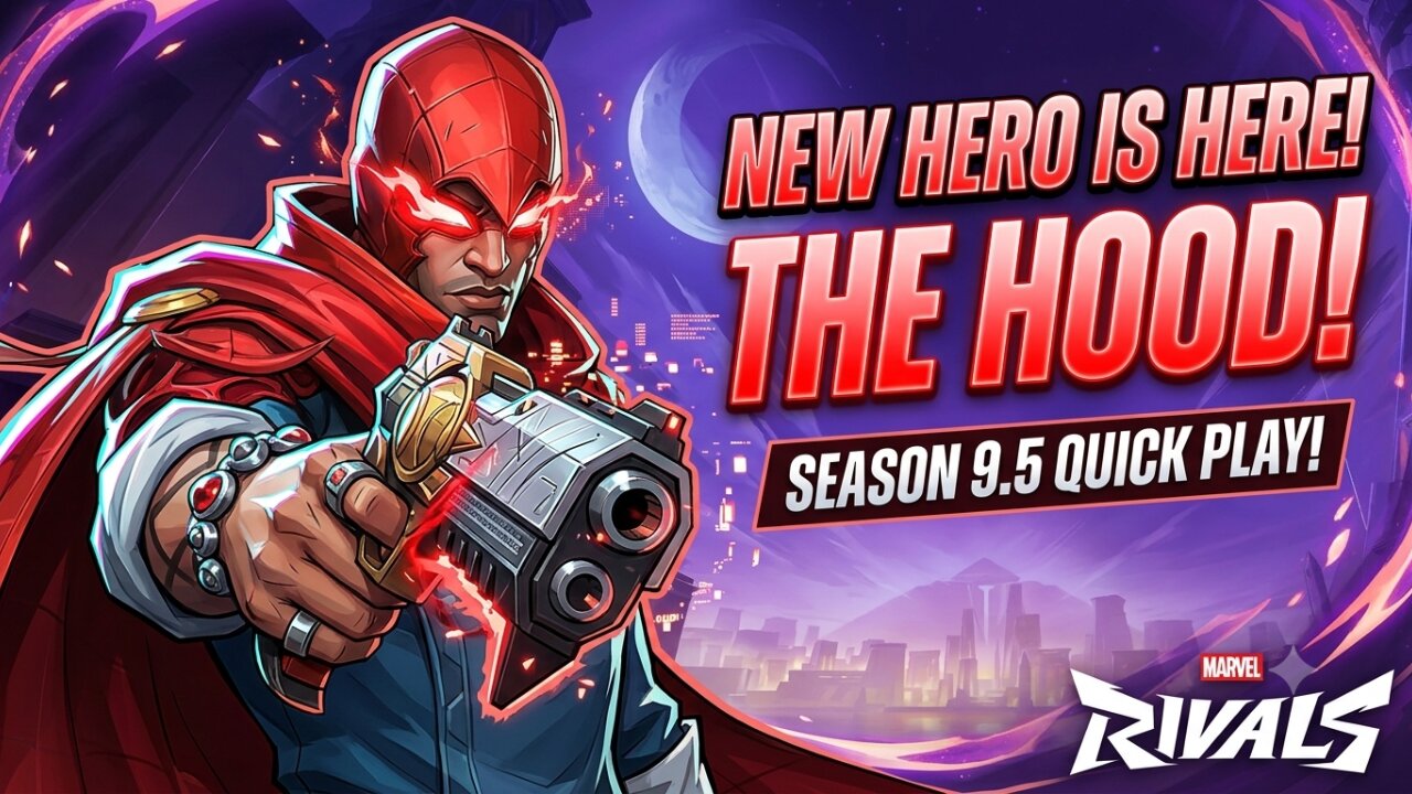 🔴LIVE Testing some software and maybe THE HOOD in Quick Play! - Marvel Rivals Season 9.5