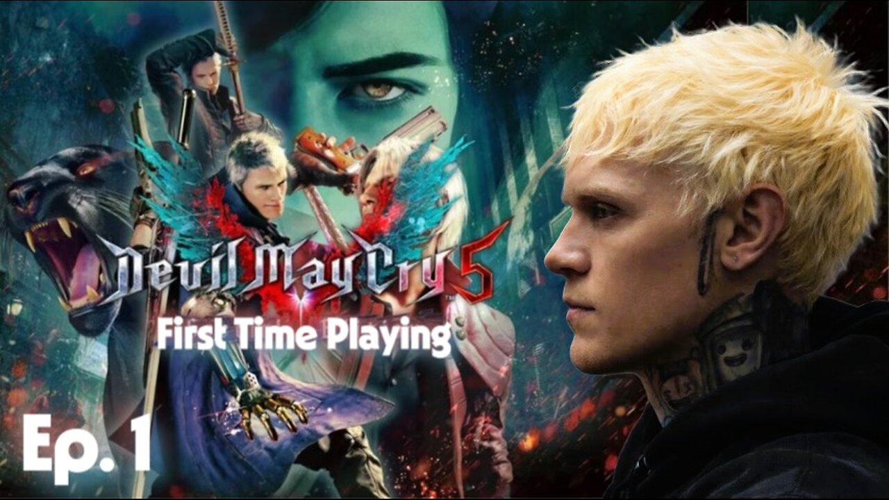 First time playing Devil May Cry 5 HARD MODE- !merch !discord