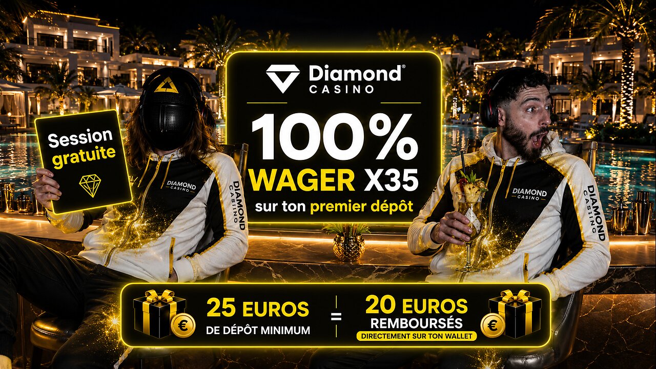 💥WAGER RACE EN COURS 💥🎁DÉPÔT REMBOURSÉ(25€ MINI)🎁 ROUE VIEWERS !diamond !bet7