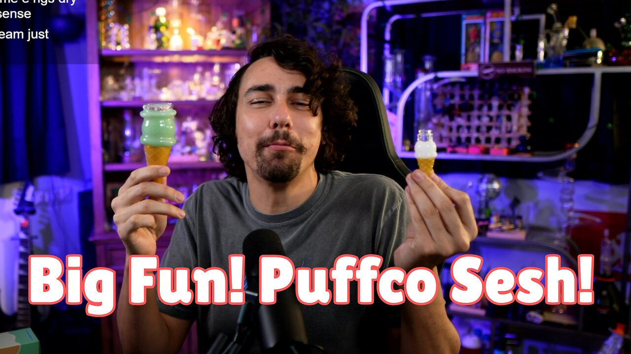 BigFun! Ice Cream Collection Puffco Peak & Pivot Top Smoke Sesh