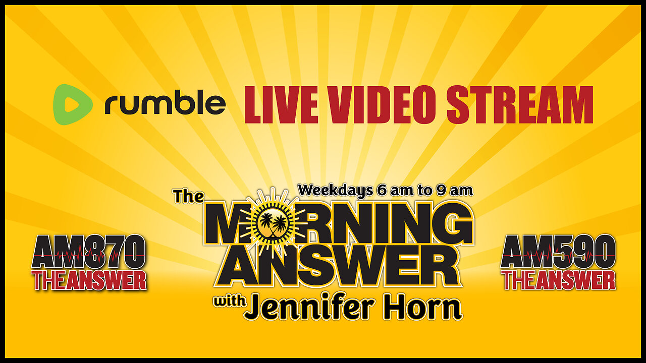 The Morning Answer with Jennifer Horn! 8/5/26