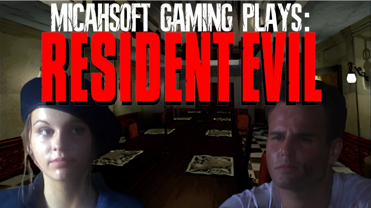 Resident Evil (PS1) 🏚 💀 The Classic That Started It All | MicahSoft Gaming Live!