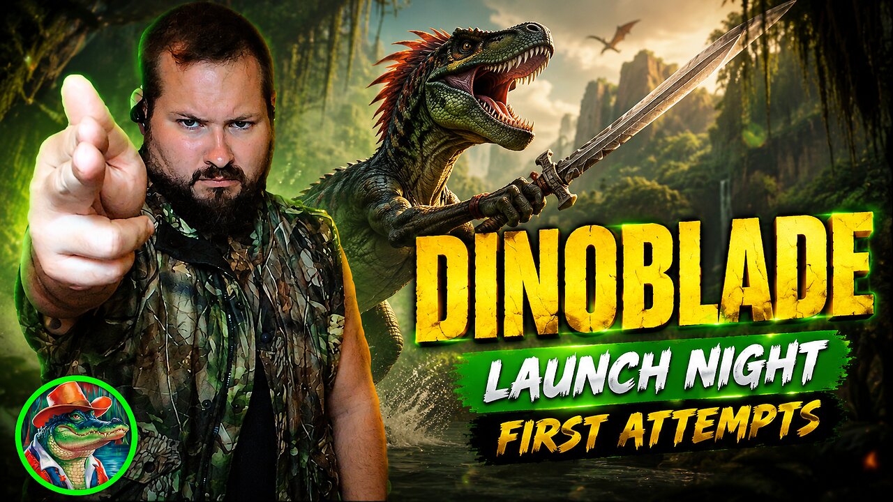 🔴DINOBLADE LAUNCH NIGHT | FIRST ATTEMPTING DINOSOURS 💪 | SwampSlam Season I In Effect 🐊