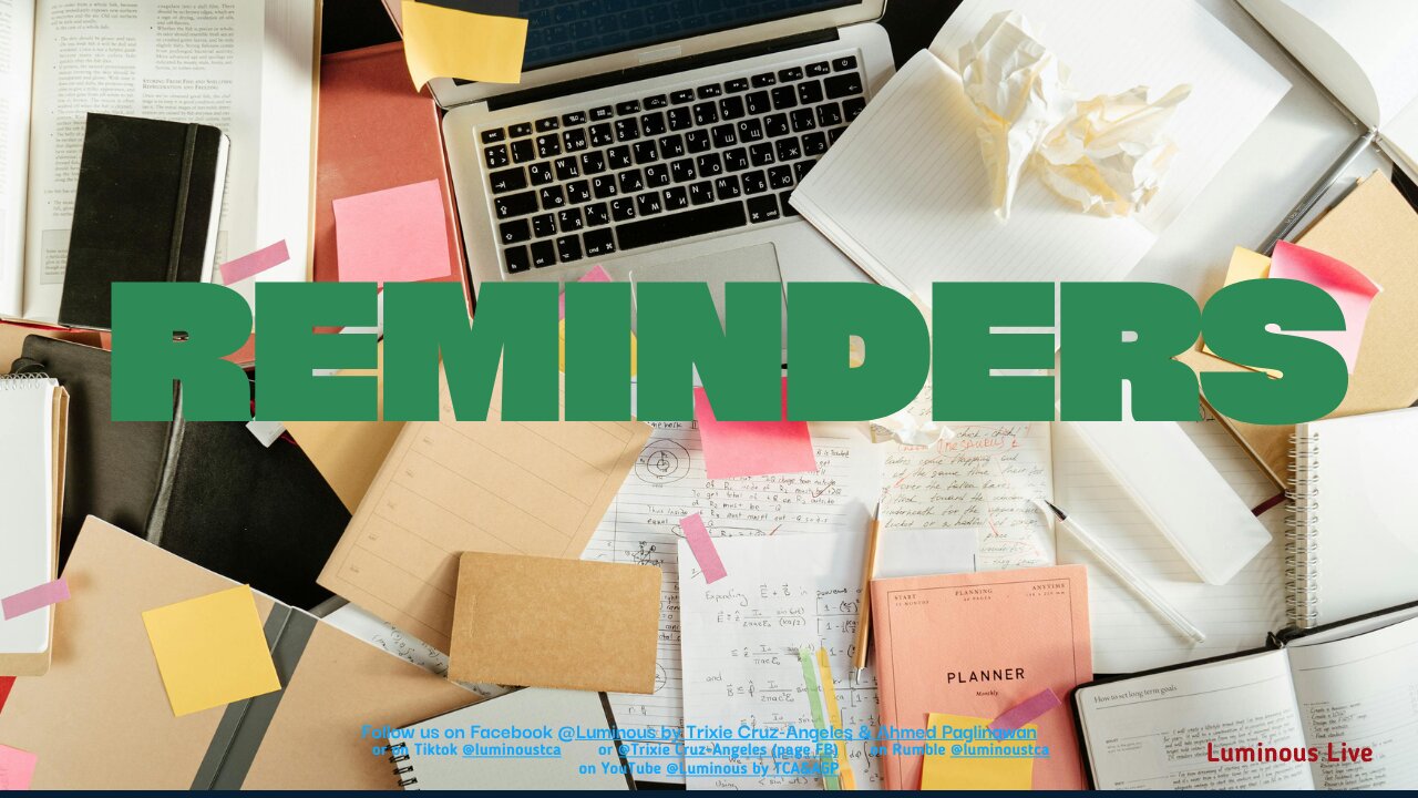 Reminders