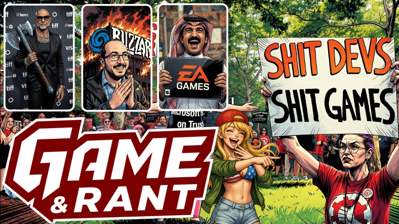 | Game & Rant Episode 5 | Schreier Lied, Blizzard Died | Bethesda Layoff Protests | Saudis Buy EA |