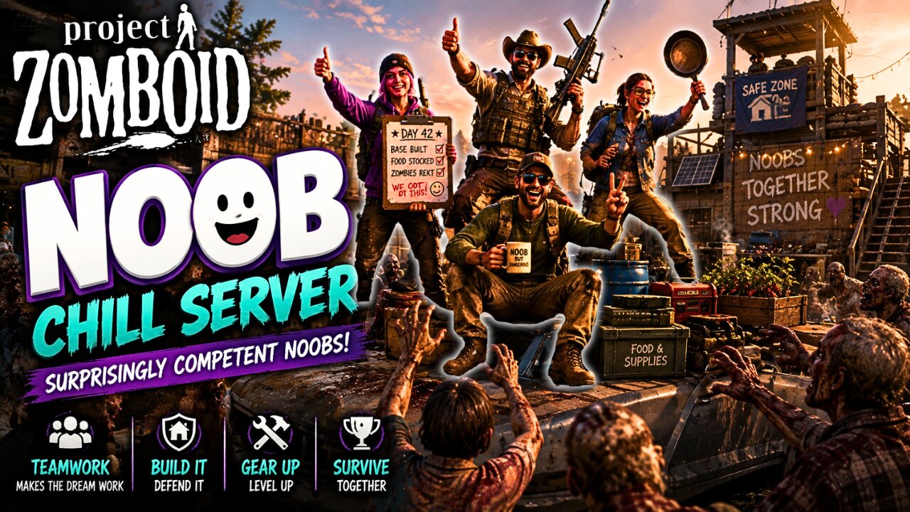 Chill Server Is UP and RUNNING | Project Zomboid