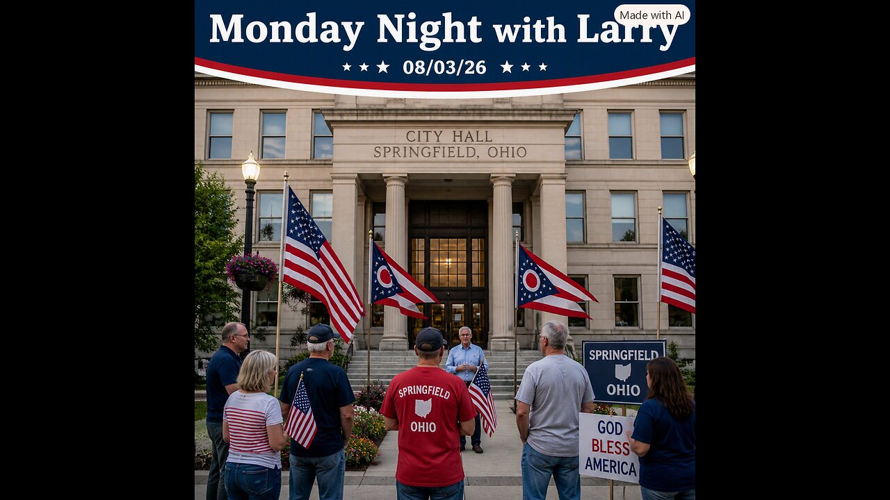 Monday Night in Springfield, Ohio with Larry 08/03/26