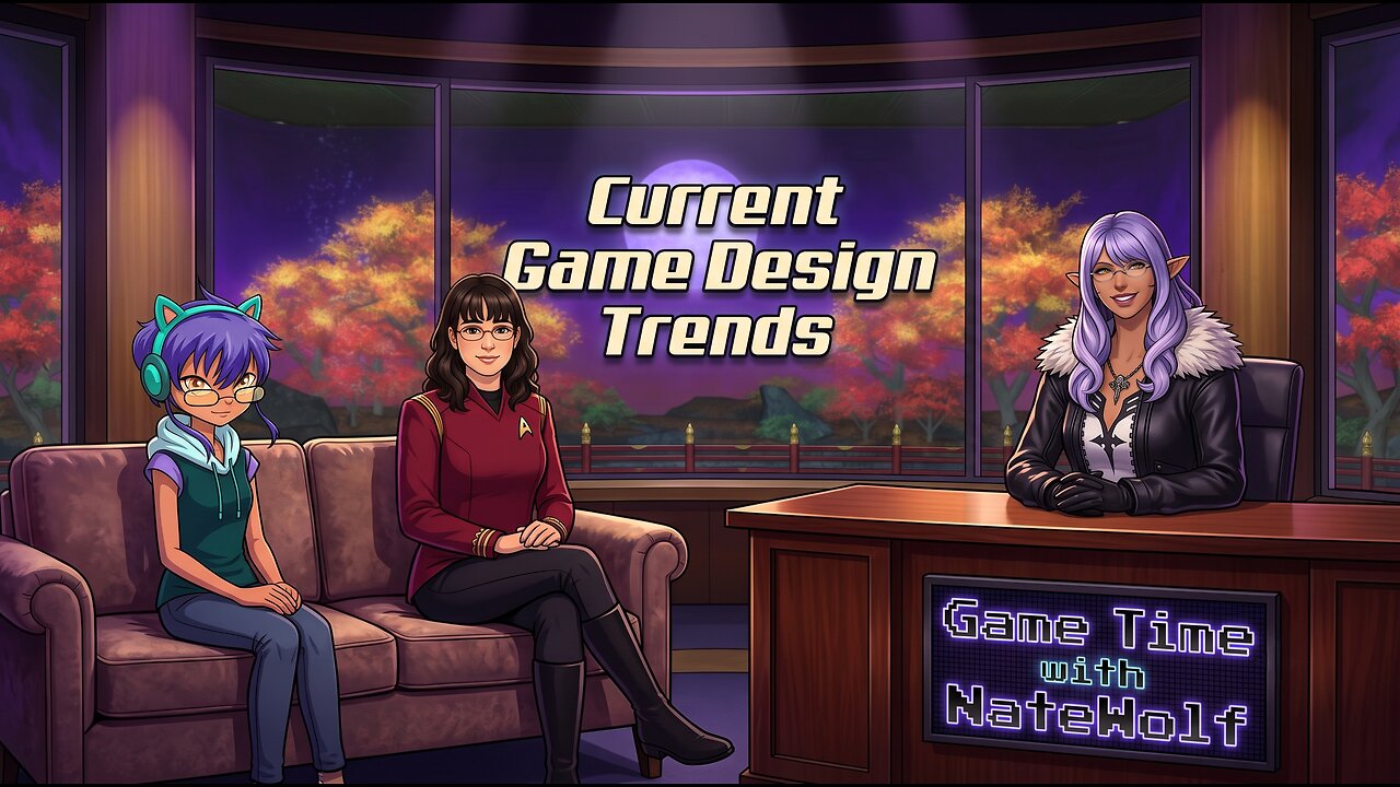 Current Game Design Trends - Game Talk Live w/ Antiderivative Jill & M(e)GG Live!