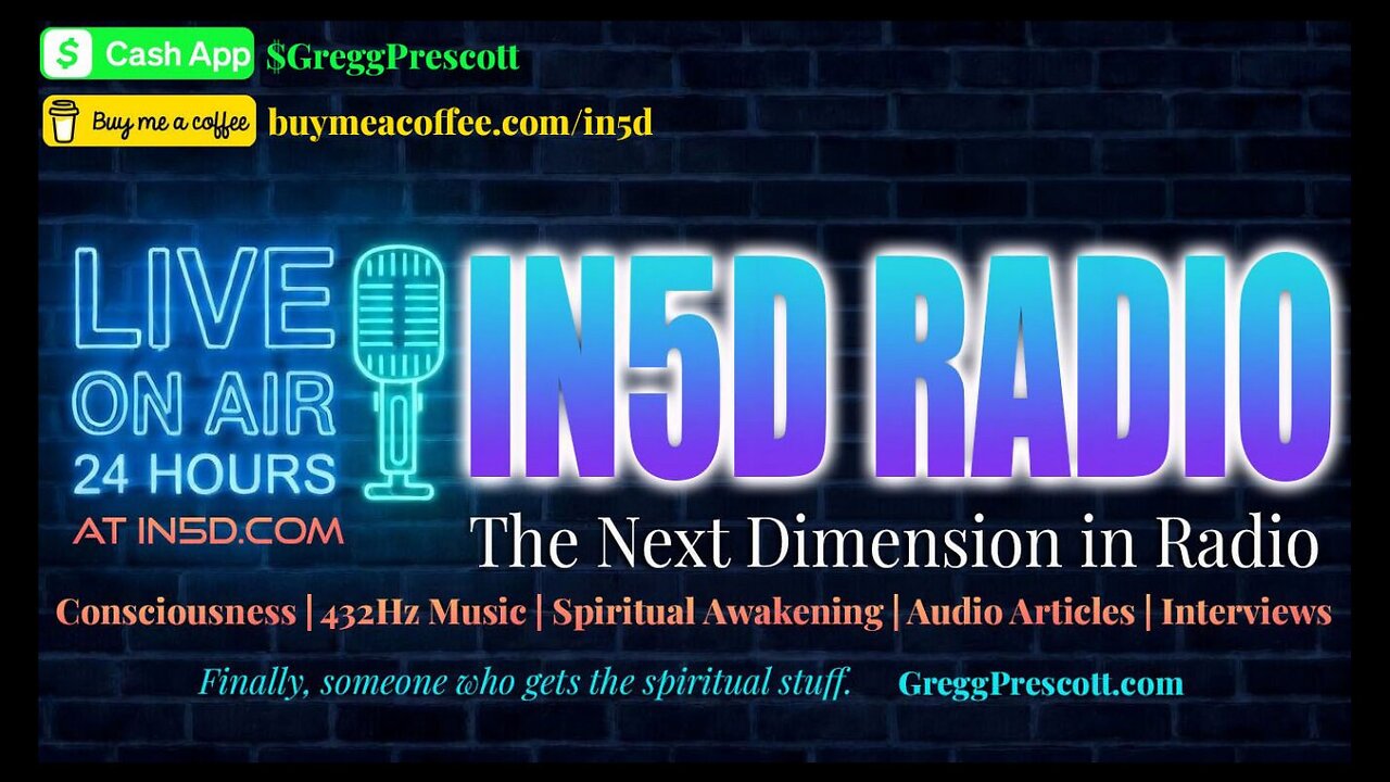 📻 IN5D RADIO!!! News, 432Hz Music, Consciousness, & Disclosure