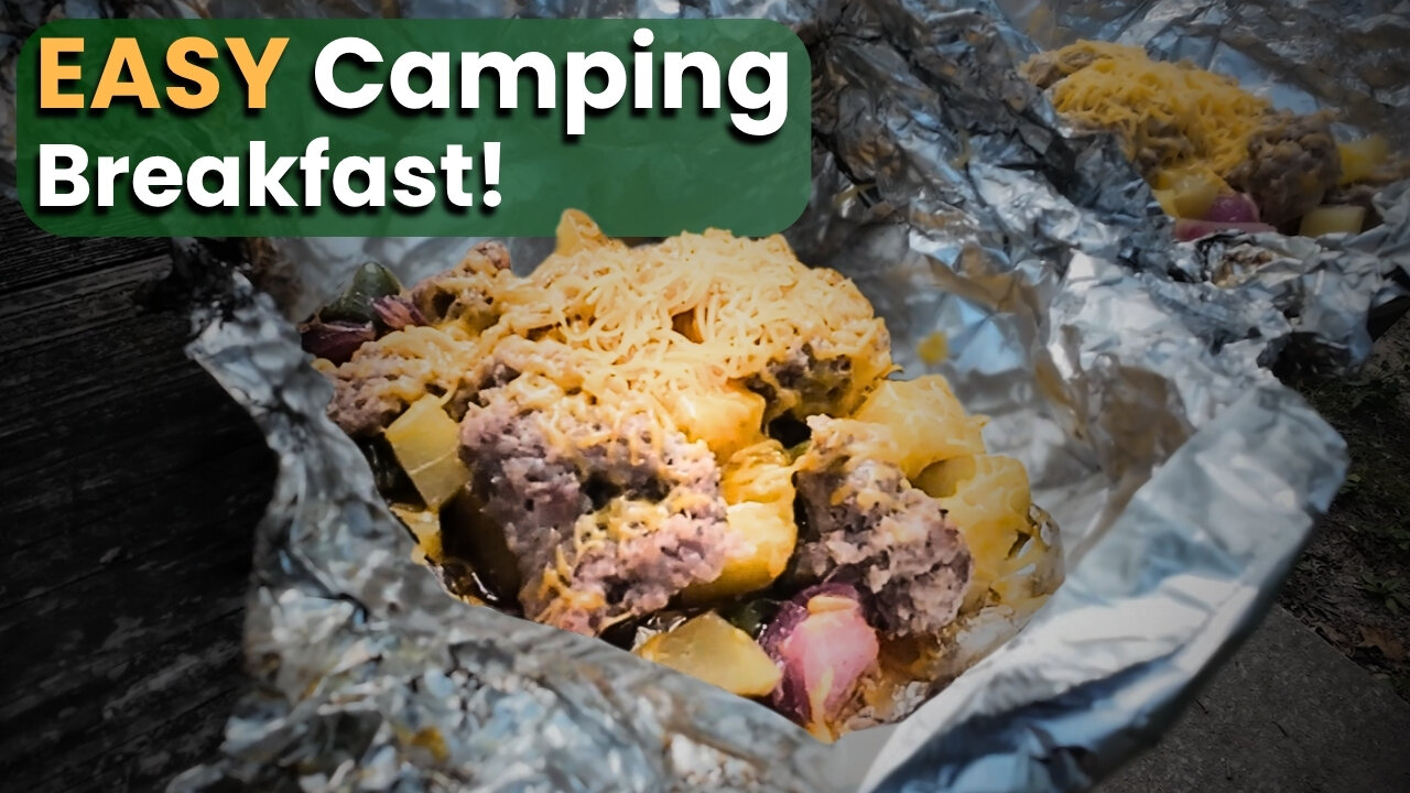 Camping BREAKFAST Done RIGHT! ASMR Campfire Cooking