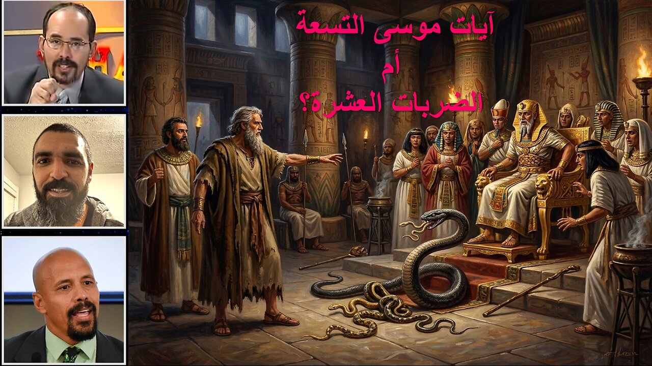 ‏ ‏آيات موسى التسعة أم إضربات العشرة؟