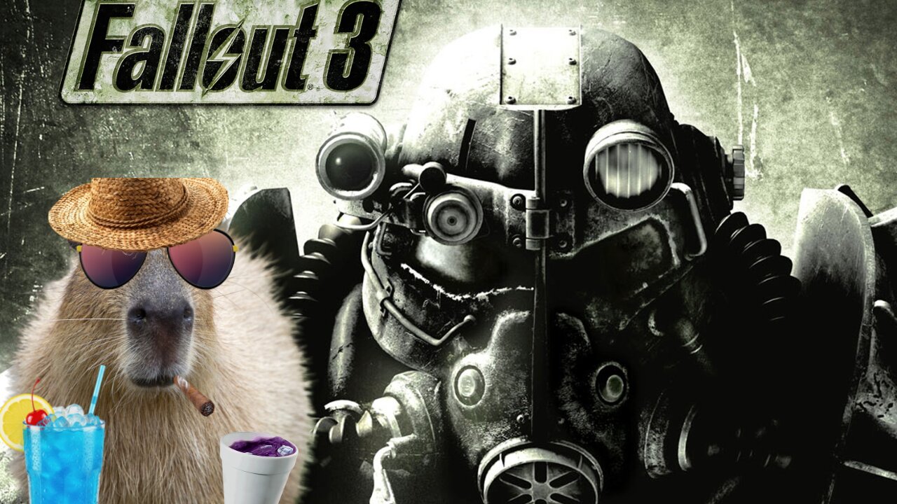 Early Radiation Dose | Fallout 3 Live Stream Play Through Part 3