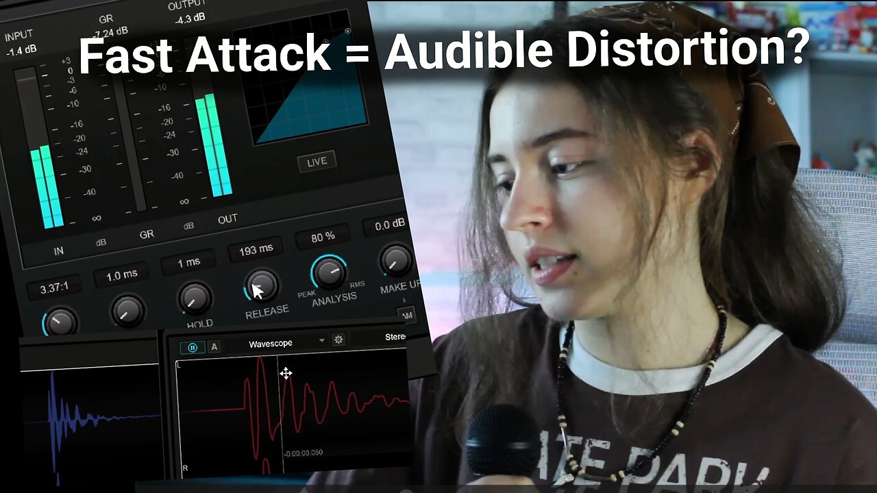Fast Attack = Distortion? (Music Production) - Maya Clars