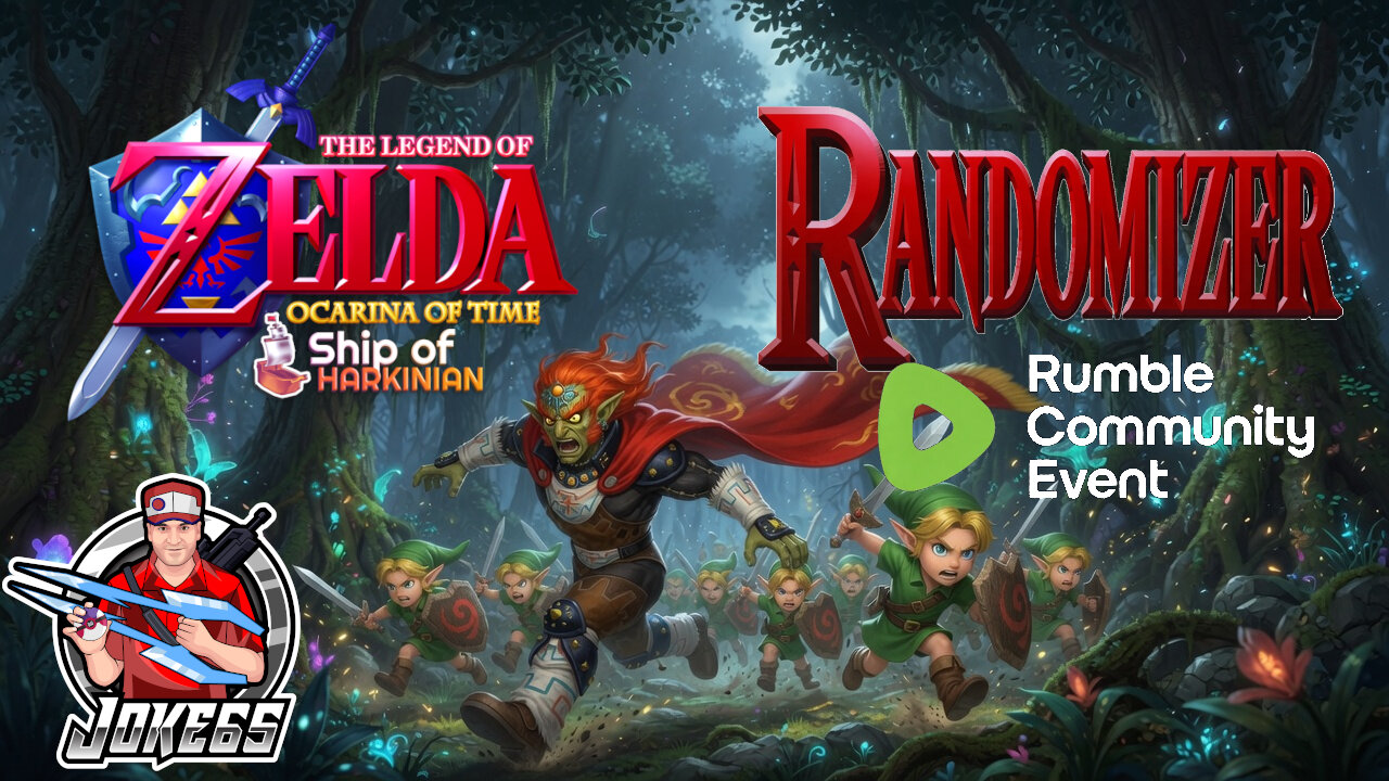 [LIVE] RUMBLE RANDO #1 | Zelda: Ocarina of Time Co-Op Randomizer COMMUNITY EVENT! | #RumbleGaming