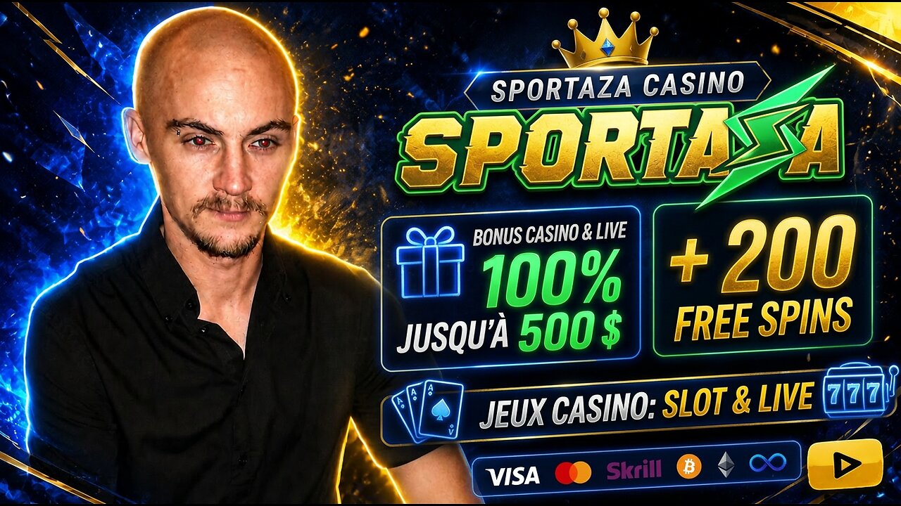 SPORTAZA START 2000€ !!! / ROUE DE LA LUCK 100$ / GIVEAWAY DISCORD