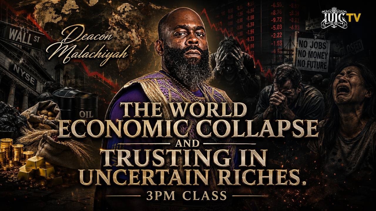 THE WORLD ECONOMIC COLLAPSE AND TRUSTING IN UNCERTAIN RICHES