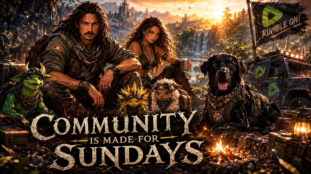 COMMUNITY IS MADE FOR SUNDAYS !!!! Gaming and IRL content All day everyday !