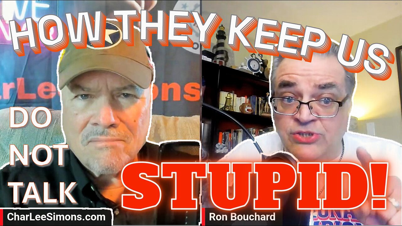 How they keep us STUPID