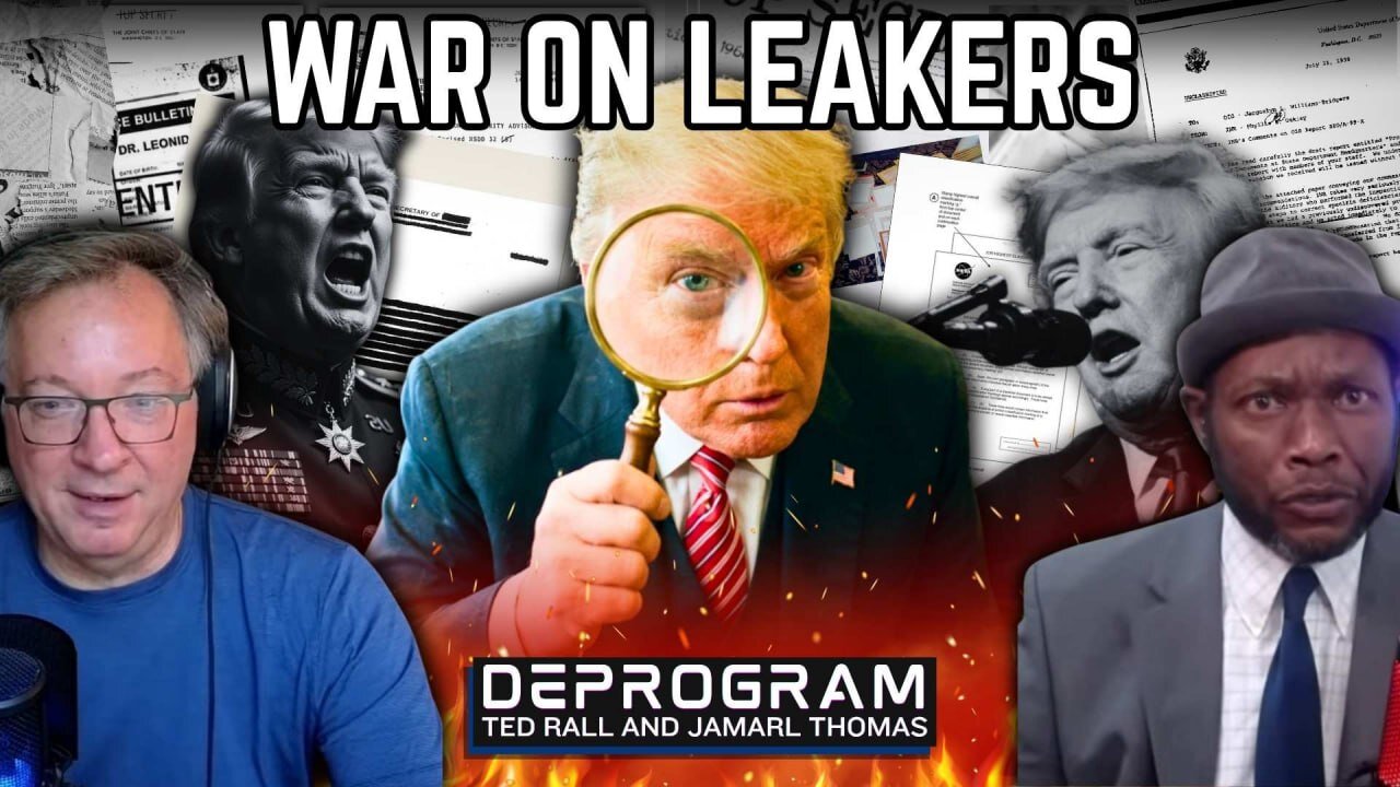 Trump Targets Leakers Who Revealed Depleted Iran War Munitions | DeProgram with Ted Rall and Jamarl