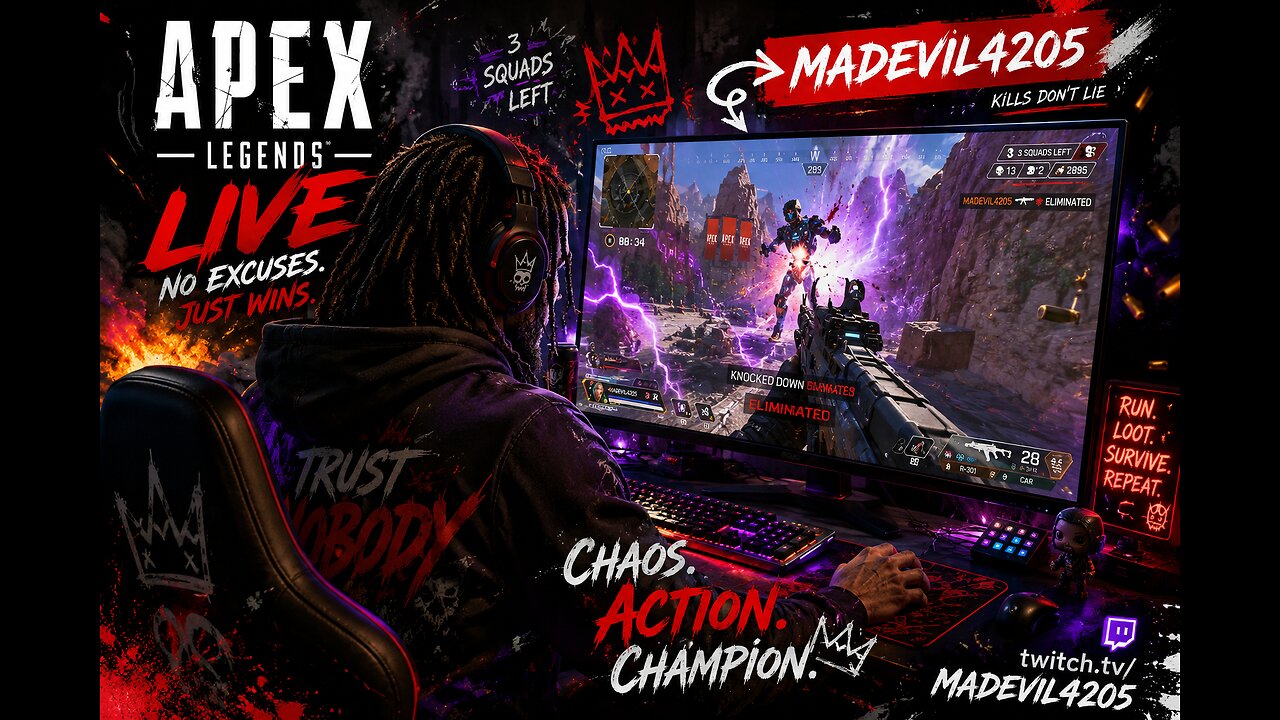 Apex Legends Rerun Gameplay | Ranked Matches, Champion Wins & Clutch Moments