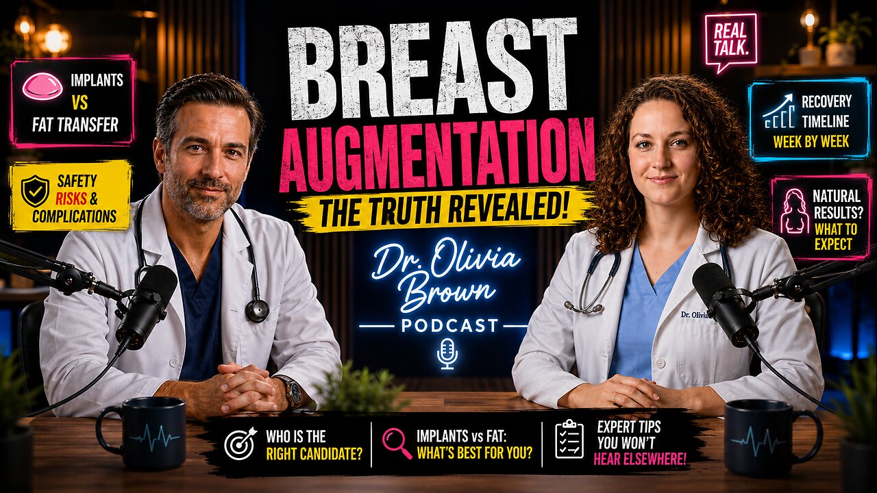 Breast Augmentation Explained: Implants vs Fat Transfer | Recovery, Risks & Results with Dr. Olivia