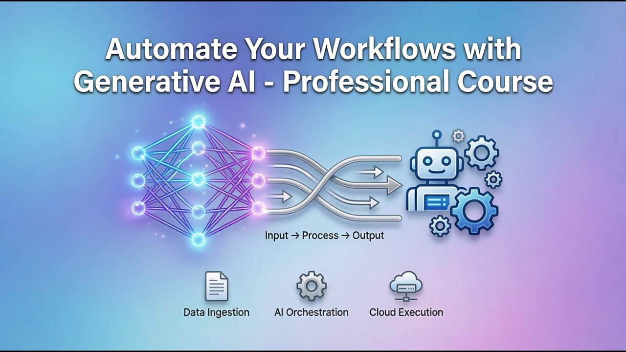 Automate Your Workflows with Generative AI - Professional Course