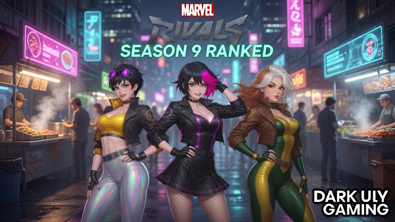 Marvel Rivals Season 9 Ranked – Solo Grind at the Sky Bar! 🍹🌃