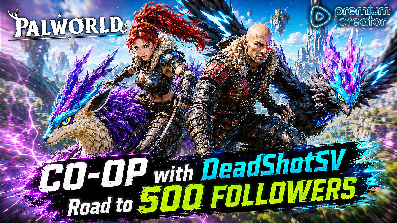 🟠 Palworld | Exploring, Grinding, Building & Fighting 🔥 Road to 500 🟠 Co-Op with DeadShotSV